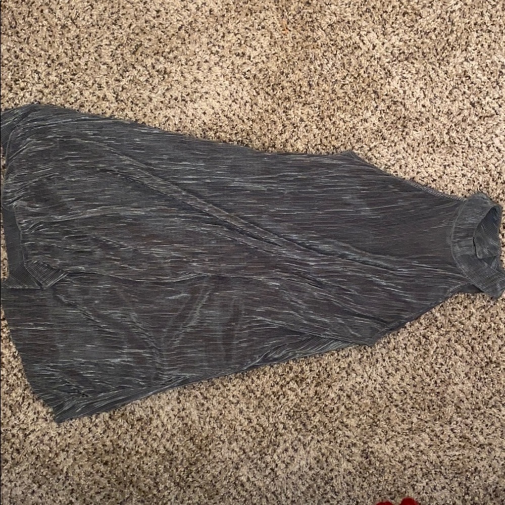 High Neck Swing Dress